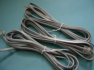 原装纯铜两芯电话线 电话线 线材柔软 26AWG 3米-淘宝网
